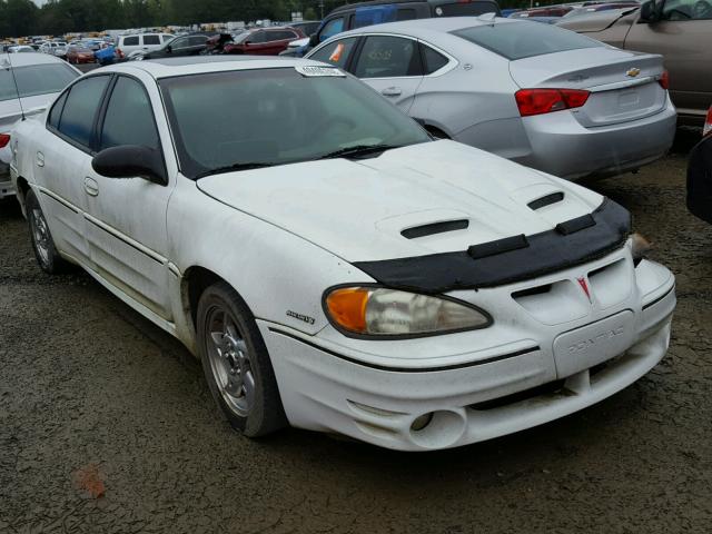 1G2NV52E44C185577 - 2004 PONTIAC GRAND AM G WHITE photo 1