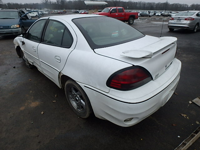 1G2NV52E44C185577 - 2004 PONTIAC GRAND AM G WHITE photo 3