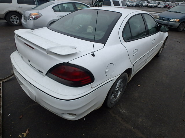 1G2NV52E44C185577 - 2004 PONTIAC GRAND AM G WHITE photo 4