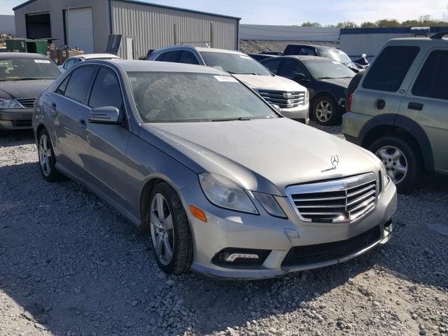 WDDHF5GB8BA279349 - 2011 MERCEDES-BENZ E 350 GRAY photo 1