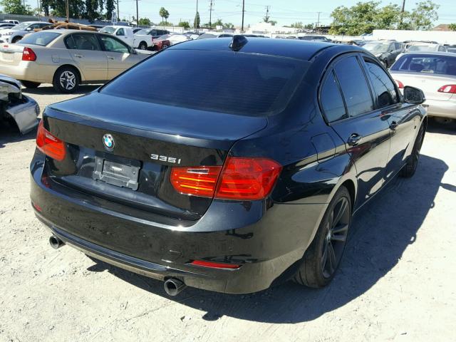 WBA3A9C5XDF477234 - 2013 BMW 335 I BLACK photo 4