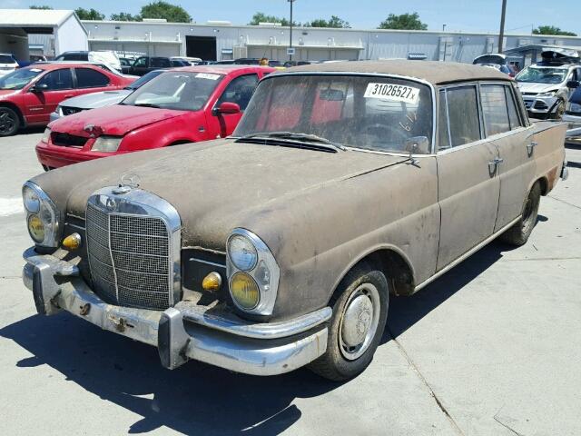 11101412032526 - 1962 MERCEDES-BENZ 220 SE GRAY photo 2