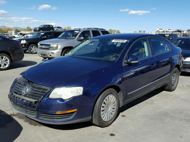 WVWJK73C77P053647 - 2007 VOLKSWAGEN PASSAT BLUE photo 2