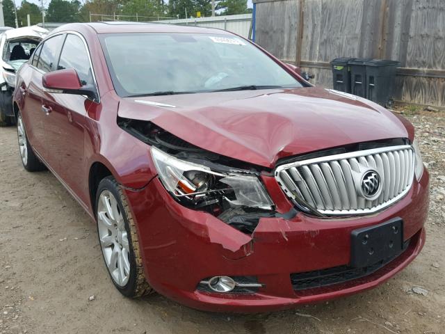 1G4GE5EVXAF300821 - 2010 BUICK LACROSSE C BURGUNDY photo 1