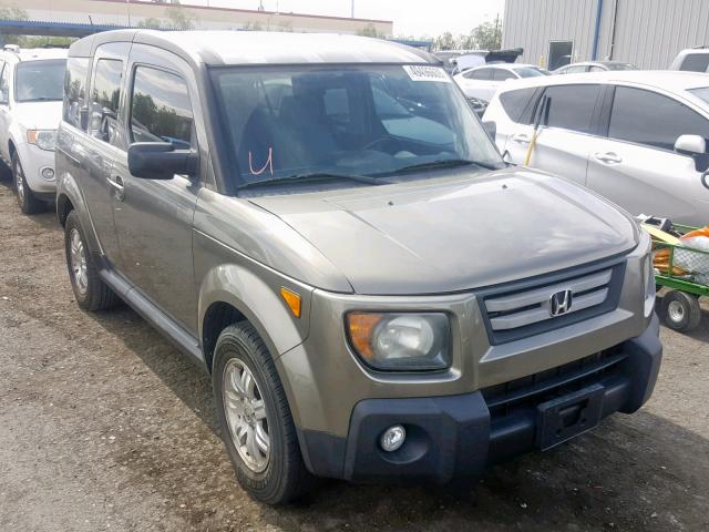 5J6YH287X7L001961 - 2007 HONDA ELEMENT EX BEIGE photo 1