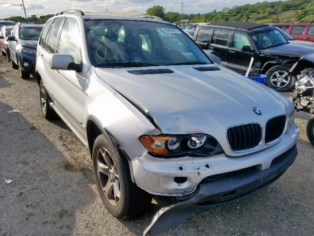 5UXFA53582LP52444 - 2002 BMW X5 3.0I SILVER photo 1