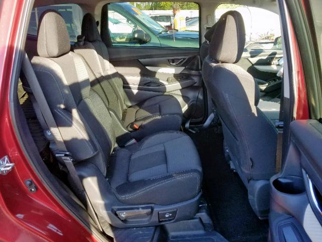 4S4WMAFD9K3424322 - 2019 SUBARU ASCENT PRE RED photo 6