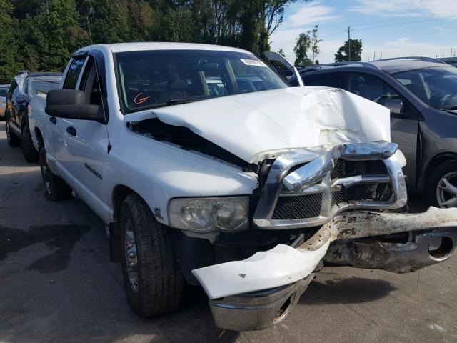 3D7KR28C65G760242 - 2005 DODGE RAM 2500 S WHITE photo 1