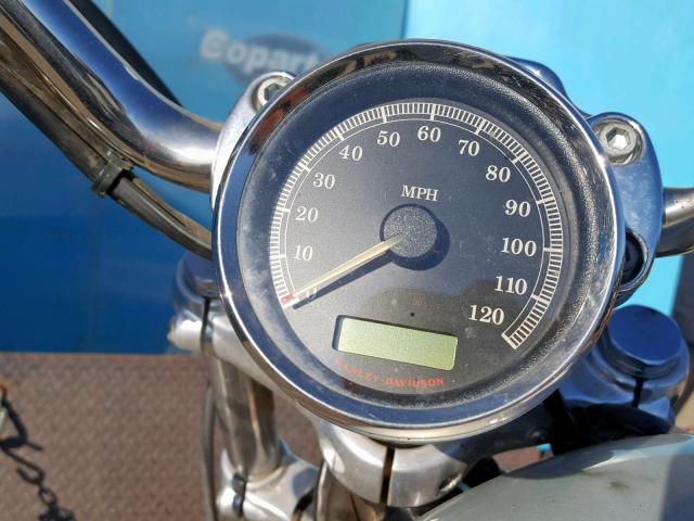 1HD1CT314CC437857 - 2012 HARLEY-DAVIDSON XL1200 C SILVER photo 8