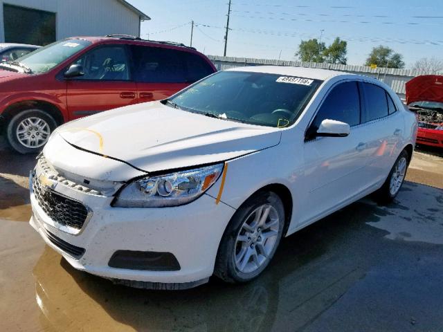 1G11C5SL9EU152075 - 2014 CHEVROLET MALIBU 1LT WHITE photo 2