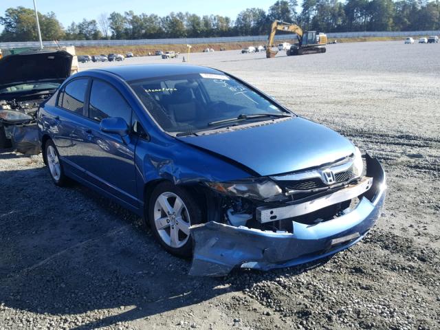 19XFA1F63AE059416 - 2010 HONDA CIVIC BLUE photo 1