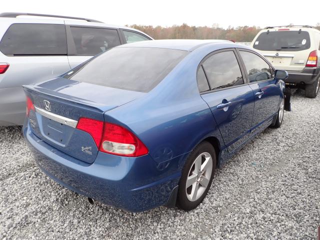 19XFA1F63AE059416 - 2010 HONDA CIVIC BLUE photo 4