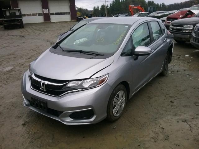 3HGGK5H45JM716356 - 2018 HONDA FIT LX GRAY photo 2