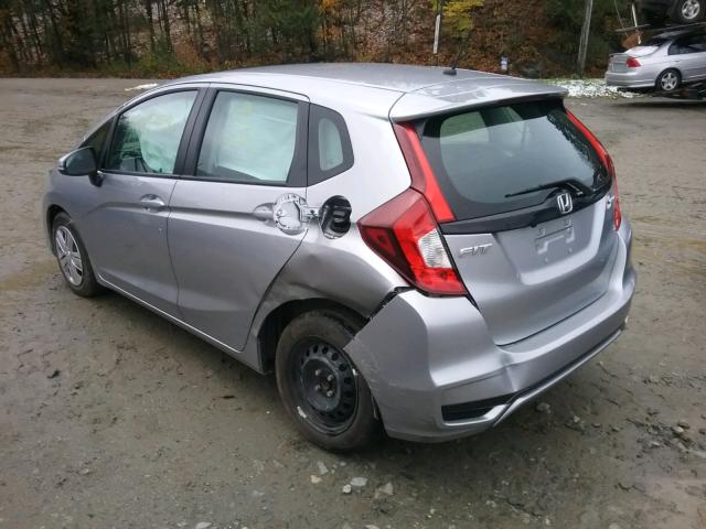 3HGGK5H45JM716356 - 2018 HONDA FIT LX GRAY photo 3