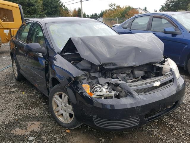 1G1AL55F967837070 - 2006 CHEVROLET COBALT LT BLACK photo 1