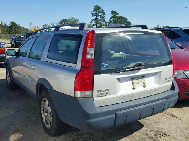 YV1SZ59HX31096796 - 2003 VOLVO XC70 SILVER photo 3