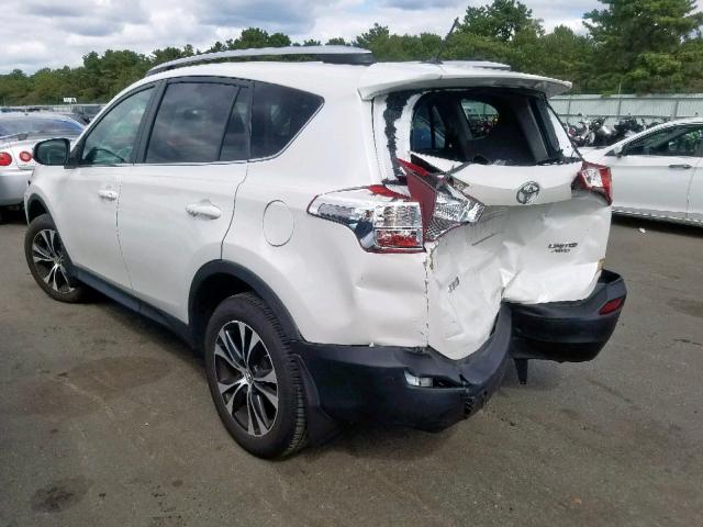 2T3DFREV5FW359129 - 2015 TOYOTA RAV4 LIMIT WHITE photo 3