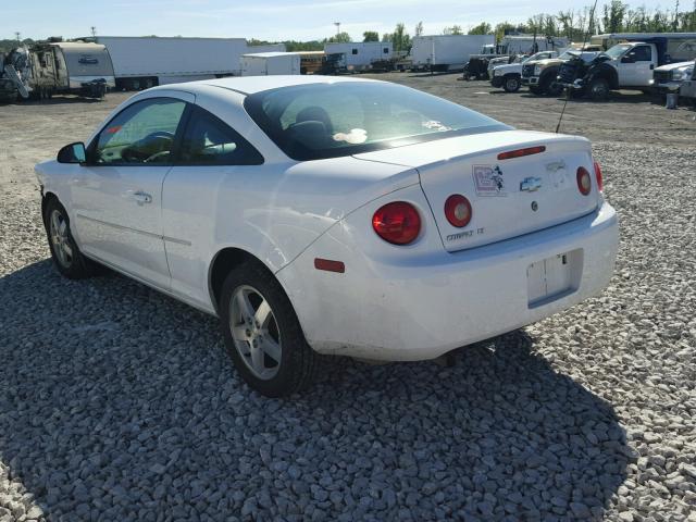 1G1AT18H997266030 - 2009 CHEVROLET COBALT LT WHITE photo 3