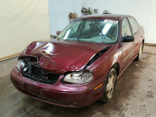1G1NE52J016183921 - 2001 CHEVROLET MALIBU LS 栗色 照片 2