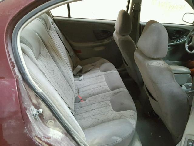 1G1NE52J016183921 - 2001 CHEVROLET MALIBU LS 栗色 照片 6