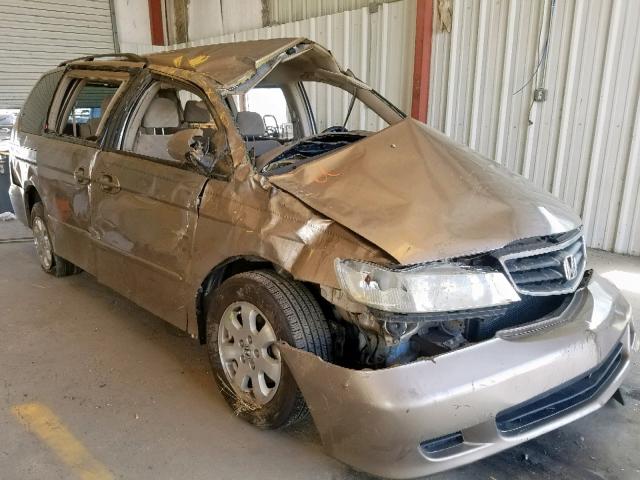 5FNRL186X4B147656 - 2004 HONDA ODYSSEY EX BROWN photo 1