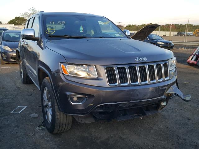 1C4RJFBG2GC358047 - 2016 JEEP GRAND CHER GRAY photo 1