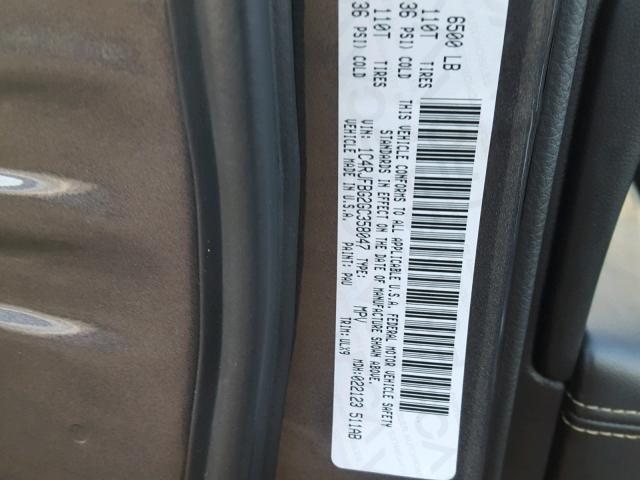 1C4RJFBG2GC358047 - 2016 JEEP GRAND CHER GRAY photo 10