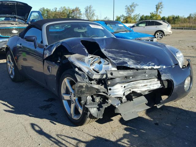 1G2MB35B57Y109478 - 2007 PONTIAC SOLSTICE BLUE photo 1