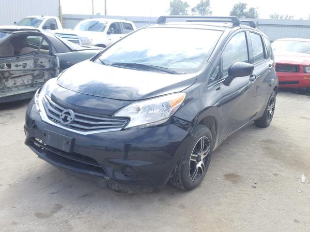 3N1CE2CP0FL367434 - 2015 NISSAN VERSA NOTE BLACK photo 2