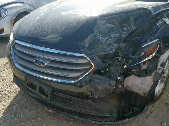 1FAHP2D85JG137864 - 2018 FORD TAURUS SE BLACK photo 7