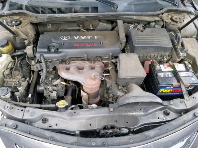 4T4BE46K59R048899 - 2009 TOYOTA CAMRY BASE GRAY photo 7