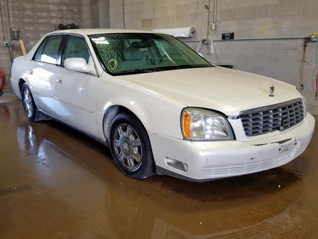 1G6KD54Y83U101524 - 2003 CADILLAC DEVILLE WHITE photo 1