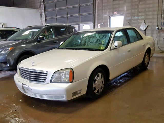 1G6KD54Y83U101524 - 2003 CADILLAC DEVILLE WHITE photo 2