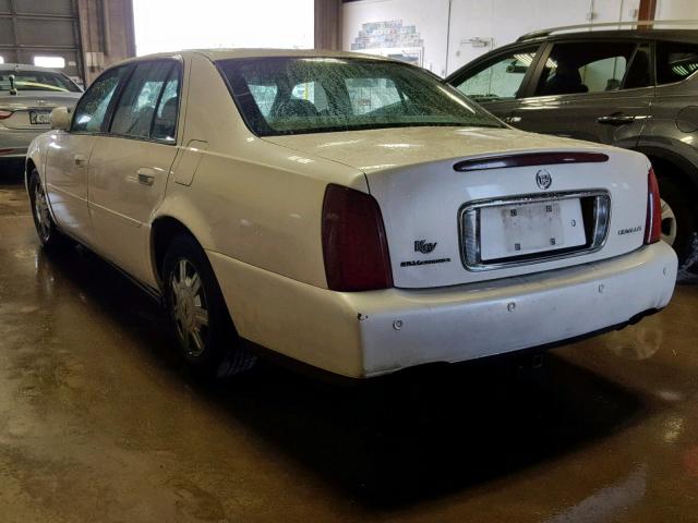 1G6KD54Y83U101524 - 2003 CADILLAC DEVILLE WHITE photo 3