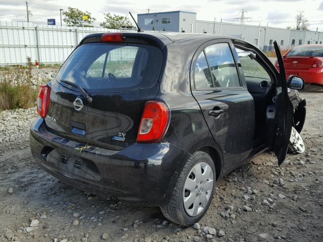 3N1CK3CP4FL214067 - 2015 NISSAN MICRA BLACK photo 4