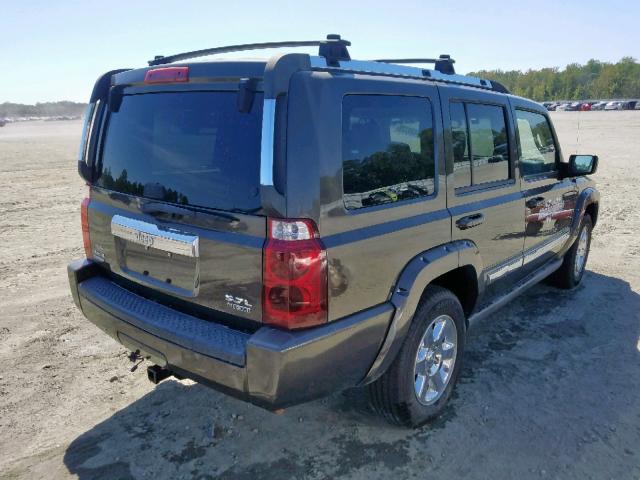 1J8HG58296C233506 - 2006 JEEP COMMANDER BROWN photo 4