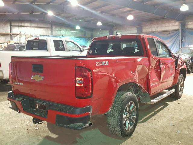 1GCHTDEA4G1340761 - 2016 CHEVROLET COLORADO Z RED photo 4