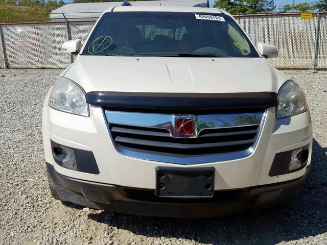 5GZER23D89J173342 - 2009 SATURN OUTLOOK XR თეთრი ფოტო 9