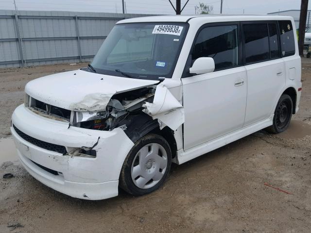 JTLKT324254006310 - 2005 TOYOTA SCION XB Ақ фото 2