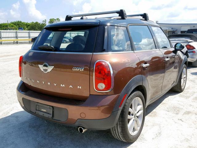 WMWZB3C57EWM32077 - 2014 MINI COOPER COU BROWN photo 4