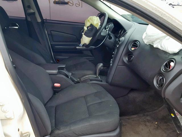 2G2WP552281173438 - 2008 PONTIAC GRAND PRIX WHITE photo 5