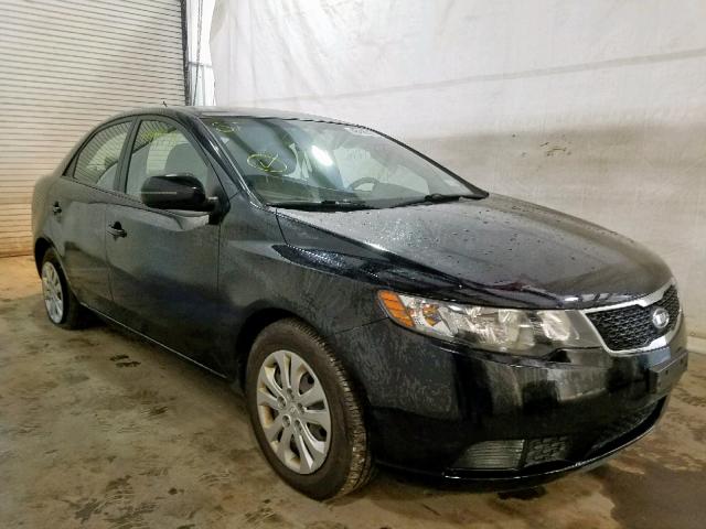 KNAFU4A24D5713995 - 2013 KIA FORTE EX BLACK photo 1