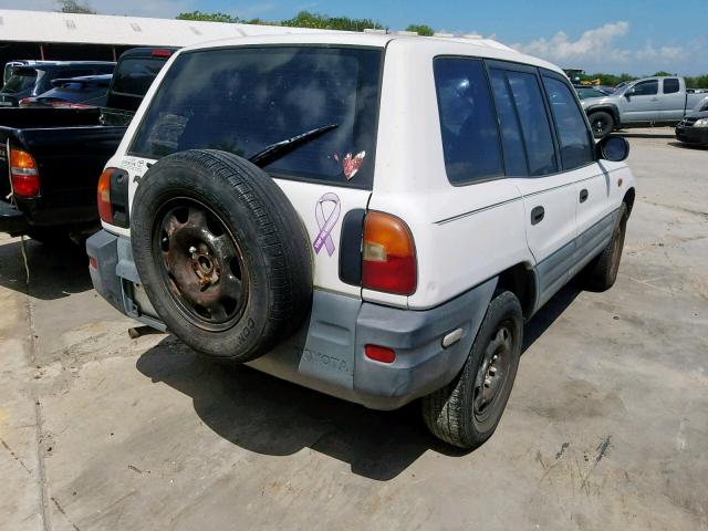 JT3GP10V6V0017277 - 1997 TOYOTA RAV4 WHITE photo 4