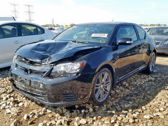 JTKJF5C73C3042408 - 2012 TOYOTA SCION TC შავი ფოტო 2