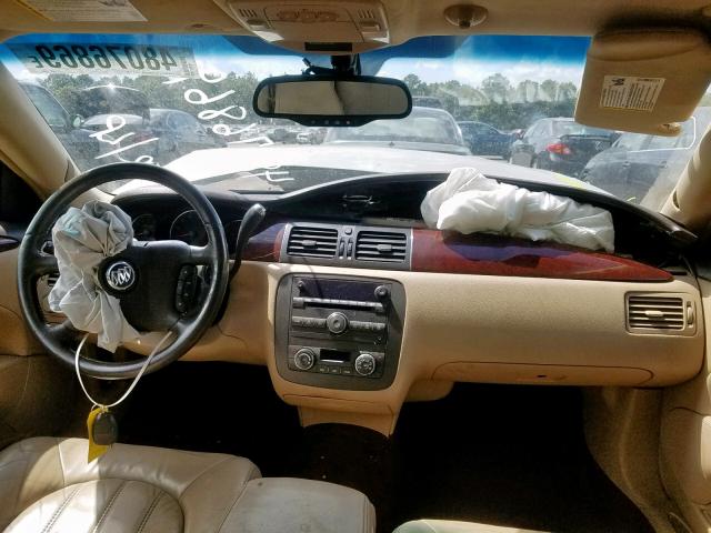 1G4HD57287U139299 - 2007 BUICK LUCERNE GOLD photo 10