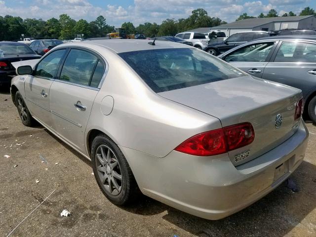 1G4HD57287U139299 - 2007 BUICK LUCERNE GOLD photo 3