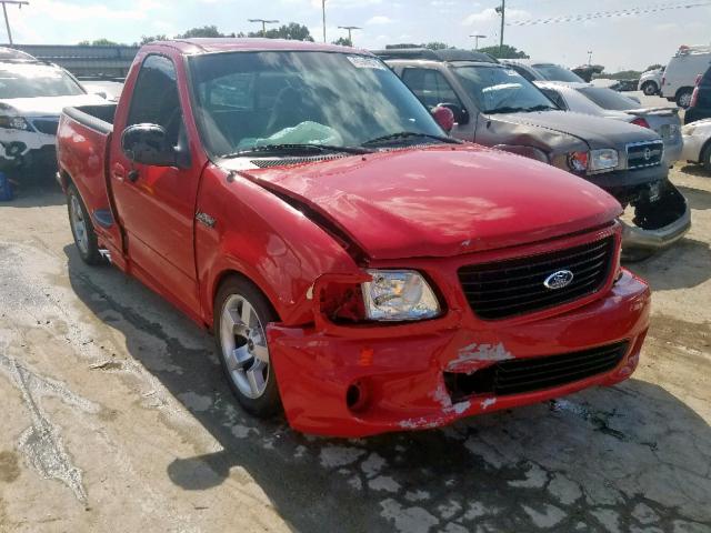 2FTZF073X2CA55931 - 2002 FORD F150 SVT L RED photo 1