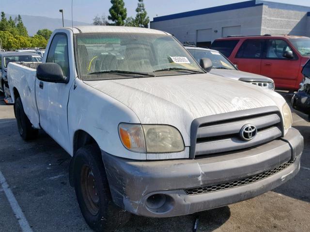 5TBJU32135S449203 - 2005 TOYOTA TUNDRA WHITE photo 1