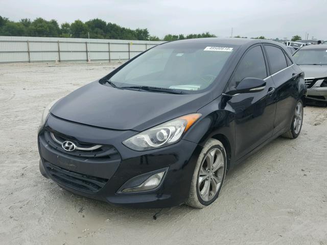 KMHD35LE9DU024191 - 2013 HYUNDAI ELANTRA GT BLACK photo 2