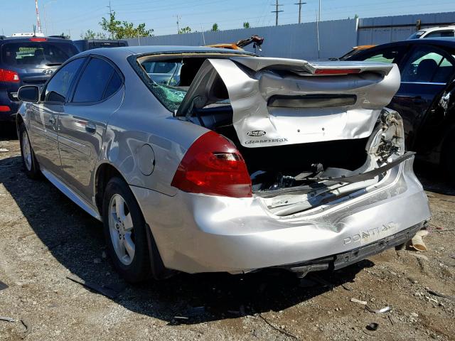 2G2WP552581103173 - 2008 PONTIAC GRAND PRIX SILVER photo 3